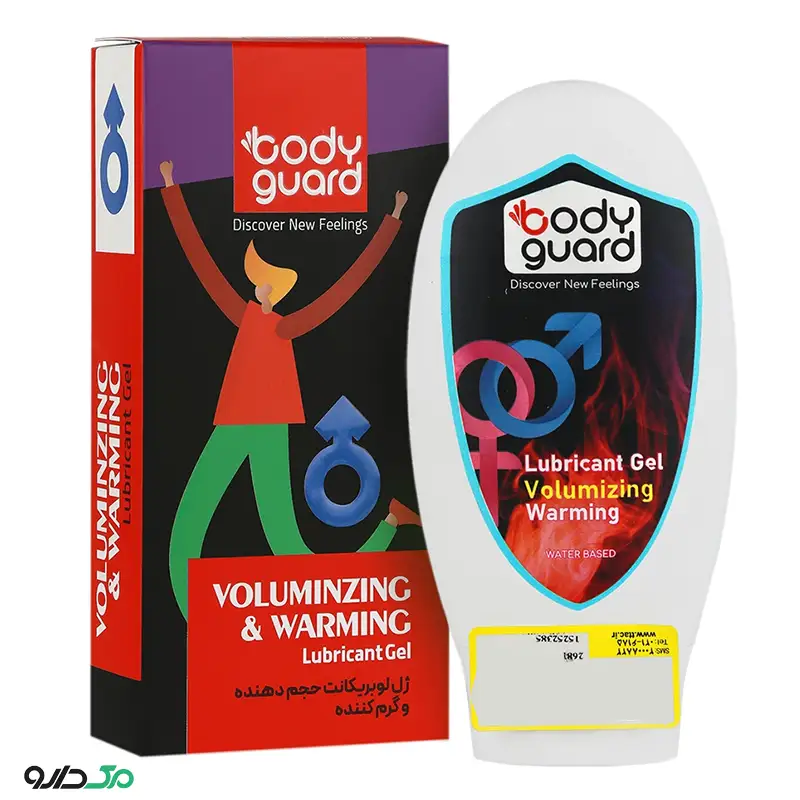 ژل لوبریکانت حجم دهنده و گرم کننده بادیگارد